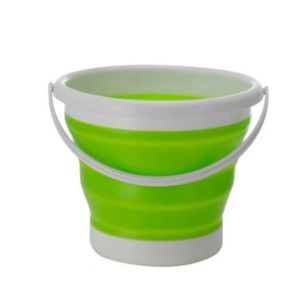 Ember Lipat 10L 5L 3L Water Bucket Foldable Collapsible Baskom Ember Lipat Silikon