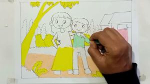 Alat Kerik Gambar 5 Stik 5 Mata Alat Gores Krayon Teknik Grafito Peralatan Menggambar