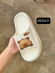 [HOT] Dép nữ dép bánh mì hình Gấu Hi dán siêu cưng chất EVA đúc nguyên khối siêu nhẹ đế 3phân chống trơn trượt E612+11💕💕