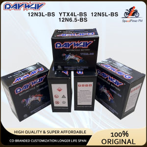 DAYWAY MOTORCYCLE PARTS BATTERY with Maintenance-Free Design3L / 4L / 5L / 6.5L / 7S