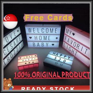 Led Lightbox Led Box Alphabet Light Message Box Diy Light Box Letters Cinematic Led Message Board Holiday Surprise Gift