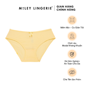 Quần Lót Modal Special Lady Co Giãn Tốt Màu Vàng MILEY LINGERIE Size SMiley yellow special lady modal shorts lingerie size s