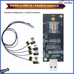 【jianzhanqinl】 1 Set DW5821E M2-NGFF DW5811e DW5816E EM7455 L860-GL USB3.0 Expansion Card For 3G 4G 5G LTE Module M2 USB Adapter