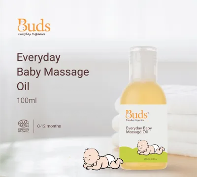 Buds Organics BEO Everyday Baby Massage Oil (100ml)
