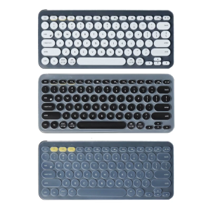 Flexible Silicone Keyboards Cover Slim Fit Design Waterproof Protections Easy Maintenance Protector Skin For K380