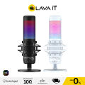 HyperX QuadCast S Condenser Microphone Gaming ไมโครโฟนเกมมิ่ง (รับประกันสินค้า 2 ปี) By Lava IT. 