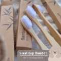 Sikat Gigi Bambu, Bamboo Toothbrush Soft Ramah Lingkungan. 