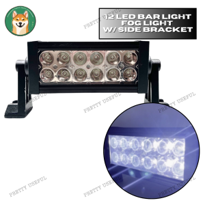 UNIVERSAL 12 LED BAR FOG SIDE BRACKET 5249 FOR MOTORCYCLE MOTORCYCLE LIGHTINGS [PRETTY USEFUL]