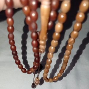 Tasbih Kayu KOKKA BIJI PADI SAIZ kecik 5mm Imported from Egypt LIMITED EDITION 99+1 biji