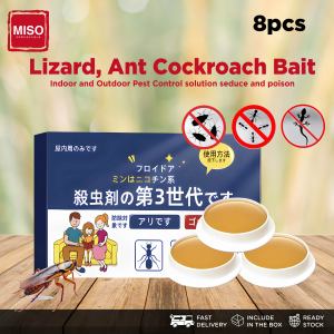 1 Box 8 Pcs Lizard Ant Cockroach Bait Racun Cicak Ubat Cicak ubat semut Killer Pest Control ubat lipas ubat 壁虎药 蟑螂药 蚂蚁药