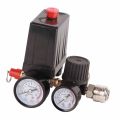Air Compressor Control Valve 220V 380V Pressure Switch 4 Holes for Replacement. 