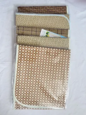 Chiếu lục bình 2 lớp kích thướt 60*77cm nằm mát lưng bé