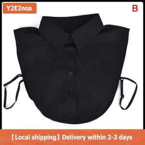 【Local shipping】 Có Thể Tháo Rời Ve Áo Giả Cổ Áo Cổ Điển Giả Áo Có Thể Tháo Rời Phụ Nữ Người Đàn Ông Phụ Kiện