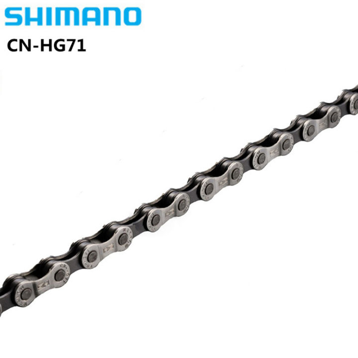 SHIMANO CN-HG71 chain MTB mountain bike bicycle chains 6S 7S 8S 21/24S  speed cycle chain 110 links HG71 updated of HG50 Lazada PH