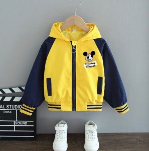 Jaket Anak Laki Laki Impor Motif Mickey Mouse Oh Baby 2 Warna #28 Usia 2-6 Tahun Jaket Anak Cowok