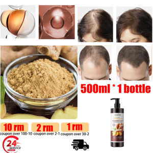 Anti dandruff shampoo Preventing Hair Loss Shampoo 生姜洗发水 500ml Prevent hair loss Kawalan minyak Pembuangan bahan bakar Pertumbuhan rambut Jaga rambut Jaga rambut