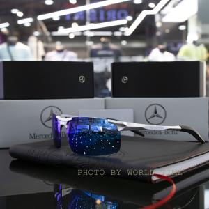 Kính mát nam cao cấp PL xanh Full hộp khăn thẻ bảo hành 12 tháng tròng Polarized chống chói chống lóa