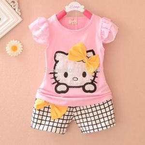 Daigo HK SQUARE Setelan Anak Perempuan 1 2 Tahun Import Kekinian Lucu Murah Impor Korea Terbaru 3 4 Model Pakaian Set Balita Cewek Premium Baju Kaos Usia 1 2 3 4 5 Tahun Gratis Ongkir Cod TOKO MVKIDS FUUKA