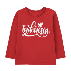 Kaos Agustusan Series Kemerdekaan Indonesia couple Family Motif Indonesia Warna Merah Putih