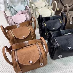 Women Genuine LeatherLindy Bag Large Capacity Versatile Shoulder & Crossbody Bag