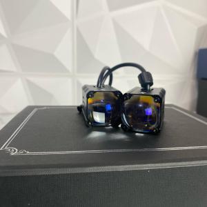SABER SR1 NANO - S NEW BLUE LENS LED PROJECTOR MOBIL LAMPU PROJIE MINI LED BERGARANSI