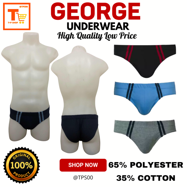 3 PCS #8803 George Brief Underwear For Men