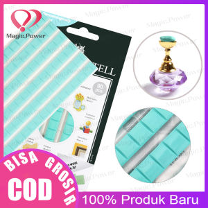90PCS Lem Clay Plastisin Multifungsi Reusable Nail Clay Glue Tack It Perekat Multifungsi Untuk Latihan Nail Art DIY