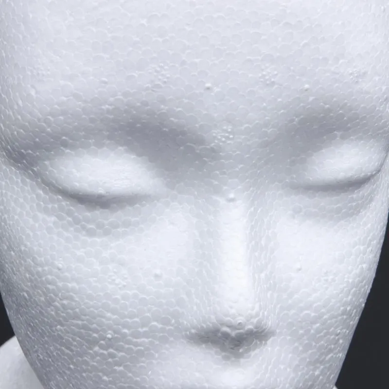 Wig Head Tall Female Foam Mannequin Wig Stand And Holder For Style Model And Display Hair Hats And Hairpieces Black - View #8