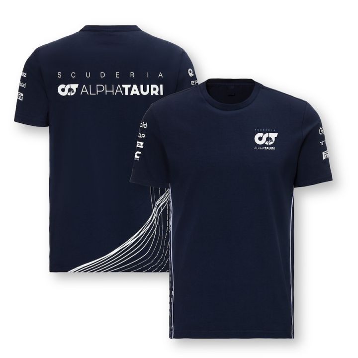 2023 Scuderia Alpha Tauri Team T-shirt Formula One Team Uniform