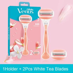 Gillette Venus Women Razor Layers Blades with Lubricating Soap Sensitive Safe Shaving Hair Removal