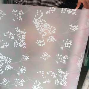 [Combo 6md*khổ 90cm] Giây dán kính cửa sổ Bồ công anh keo sẵn bóc dán trang trí cản sáng