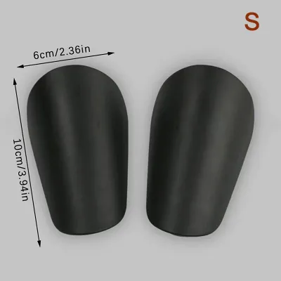 🕹🔥🔥🔥 1Pair Mini Football Shin Pad Wear-resistant Shock Absorbing Leg Protector Lightweight Portable Soccer Training Shank Board