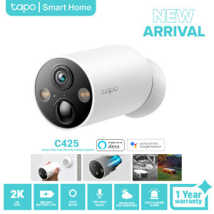 TP-Link Tapo C425 Smart Wire-Free Security Camera | CCTV Camera | Home Camera | Color Night Vision