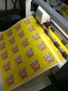 sticker dan label + cutting