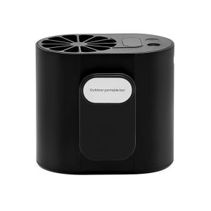 6000mAh Hanging Neck/Waist Fan USB Mini Portable Rechargeable Fan For Outdoor Camping Hiking Climbing Running Sports