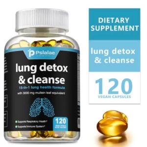 Pslalae Complete Mullein Leaf Supplement: Support Immune & Respiratory - 30/60/120 Capsules