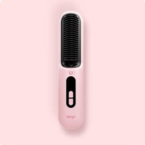 Stryv MiniStyler 2.0 | Cordless Hair Straightening Comb | 6 Heat Settings Anti-Scald Fast Heating
