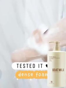 Whitening Shower Gel Goat Milk Shower Gel 800ml Ultra-white and smooth skin exfoliate whole body whitening brightening lasting fragrance Whitening Shower Gel