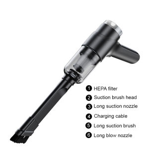 Household small vacuum cleaner wireless charging portable vacuum cleaner