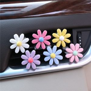 Hiasan Ac Mobil Berbentuk Bunga Lucu - Dekorasi Interior Motif Buah/Daisy