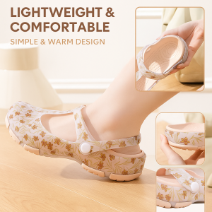 Flat Slippers Korean Fashion Summer Sandals Non-Slip Beach Shoes Two Strap With Buckle Ankle Lock Sandals For Women