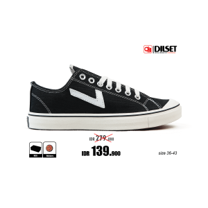 Sepatu Sneakers Casual Pria Wanita Low Vintage Dilset