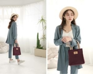 Uma hana Women Handbag Tote Bag Oxford Bag Lunch Bag Hand Carry Bag 小方包 Taiwan Bag