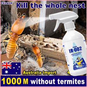 【No termites within 1000m】termite killer 450ml anay killer spray anti bait control termites powder