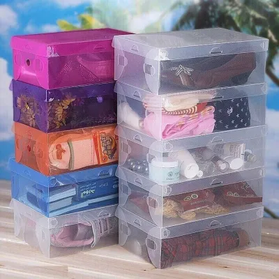 [HCM]Combo 5 Hộp Đựng Giày Trong Suốt