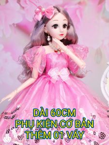 Búp bê Barbie búp bê Elsa búp bê có khớp 60cm 50cm búp bê cho bé gái bộ đồ chơi búp bê