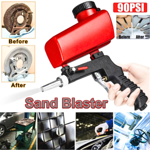 COD JOUSTMAX Sand Blaster Alat Pembersih Karat Gravity Pneumatic Gun 90 PSI - AS118-3