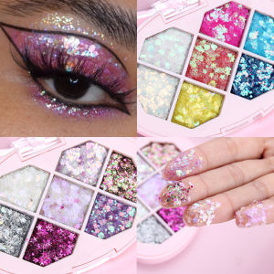 Glitter Eyeshadow Shimmer Face Jewels Pigment Body Face Eye Glitter Sequin Gel Cream Eye Shiny Skin Face Body Glitter