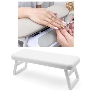 Foldable Nail Pillow PU Hand Cushion Nail Specific Hand Pillow Hand Pillow Wrist Bracket Armrests