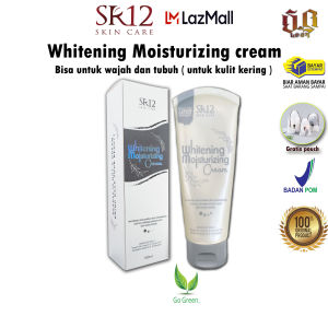 SR12 Whitening Moisturizing Cream hand body lotion pelembab pencerah wajah kering kusam jerawat